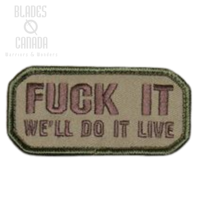 Mil-Spec Monkey Patch - Do It Live